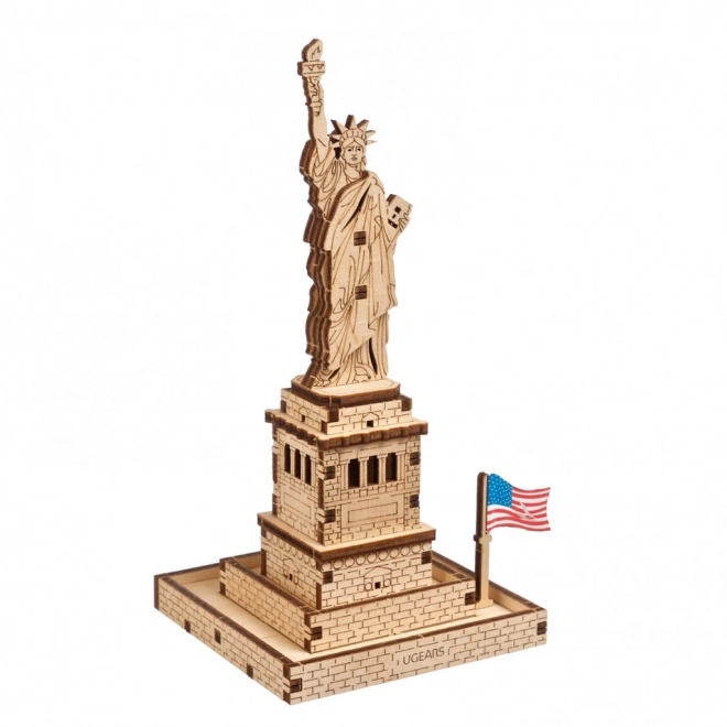 Model 3D din lemn Statuia Libertății