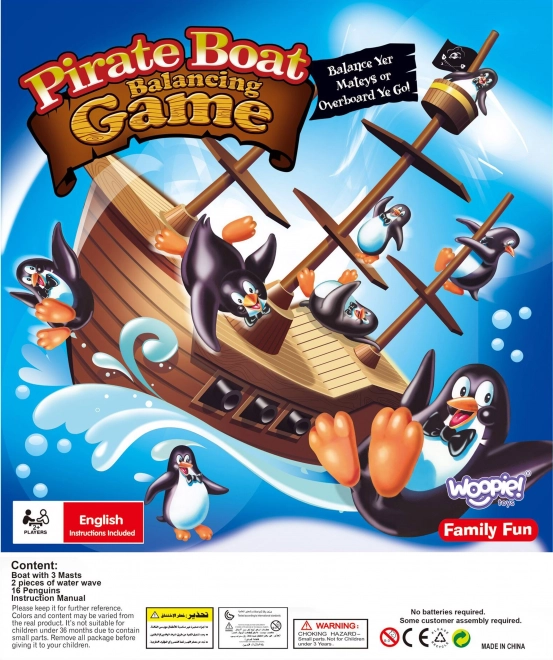 Vasul piratilor - joc de indemanare pentru copii