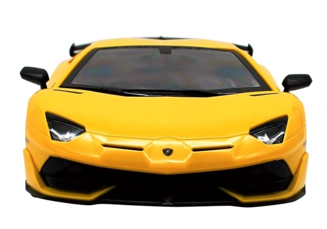 Mașină R/C Lamborghini Aventador galben 1:14