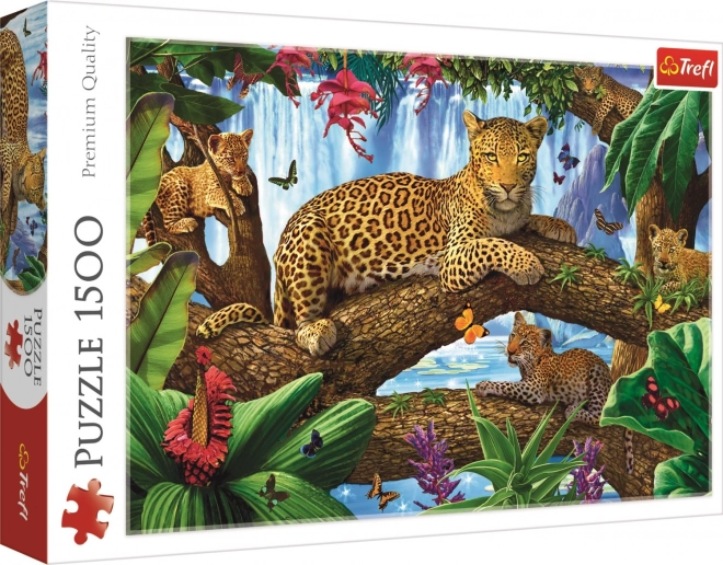 Puzzle TREFL relaxare în coroanele copacilor 1500 piese