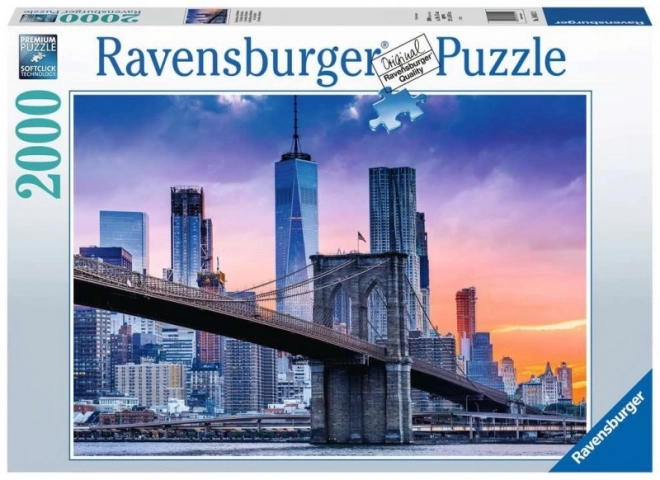 Puzzle RAVENSBURGER zgârie-nori din New York 2000 piese