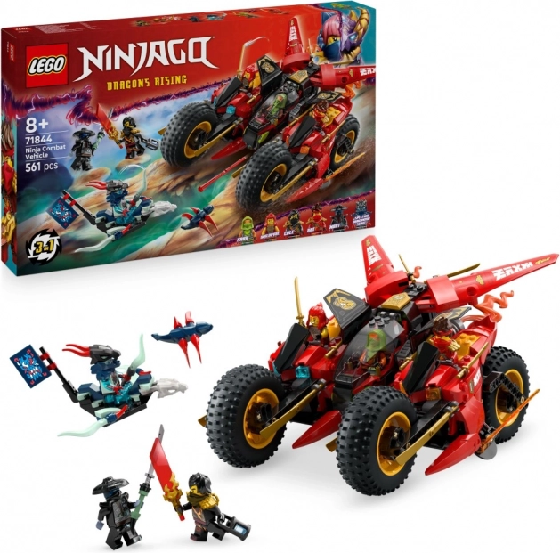 Lego Ninjago Vehicul de luptă ninja 3în1