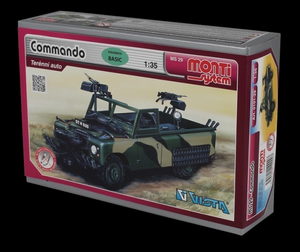 Model de asamblat Commando