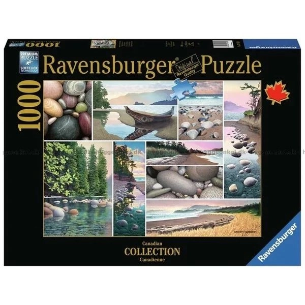 Puzzle Ravensburger Tranquilitatea Coastei de Vest 1000 Piese