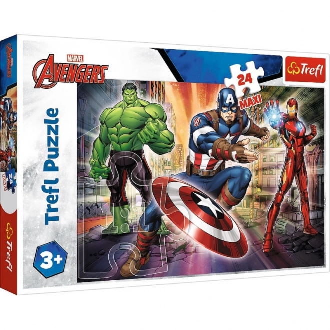 Puzzle Avengers Maxi 24 piese