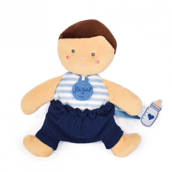 Păpușă Doudou Jolijou 18 cm albastră