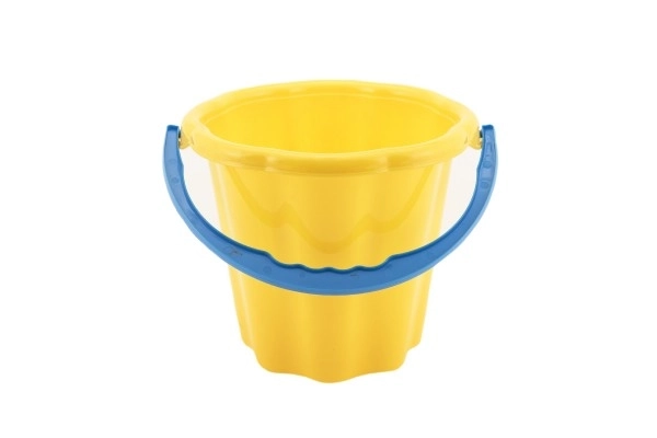 Găleată pentru nisip plastic 19cm sortiment 4 culori 12m+