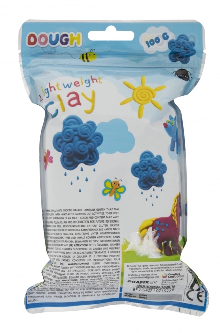 Plastilină în punguță 100g - 3 culori