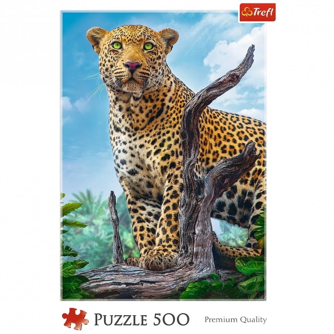 Puzzle Leopard Sălbatic 500 piese