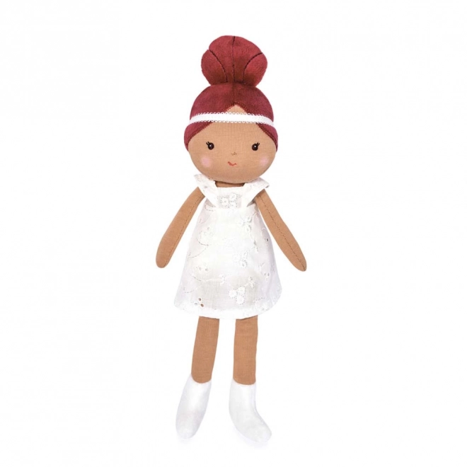 Păpușă Doudou Jolijou Mae 25 cm albă