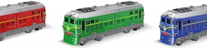Tren pe inerție pentru copii