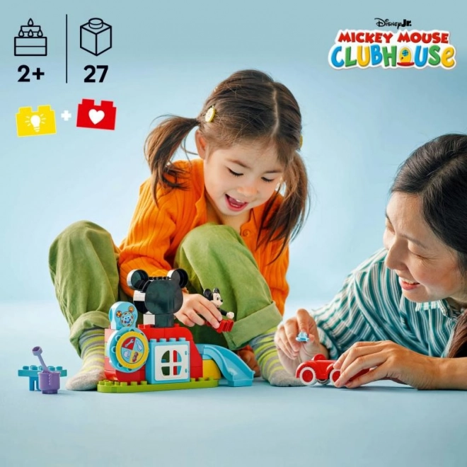 Clubul prietenilor lui Mickey Mouse și mașinuța LEGO DUPLO