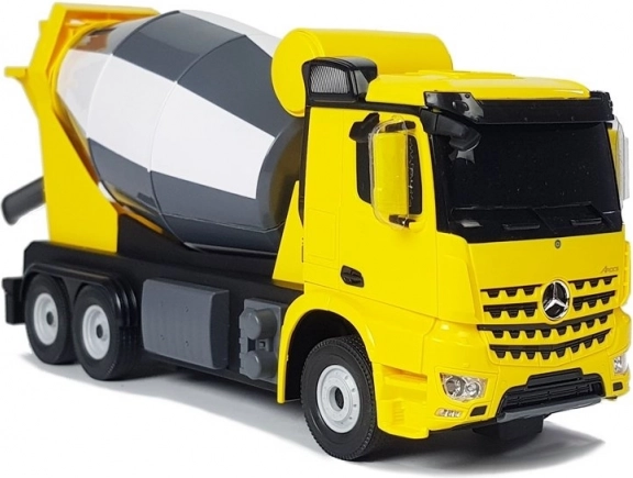 Camion Mercedez-Benz Arocs Rastar 1:14 teleghidat galben