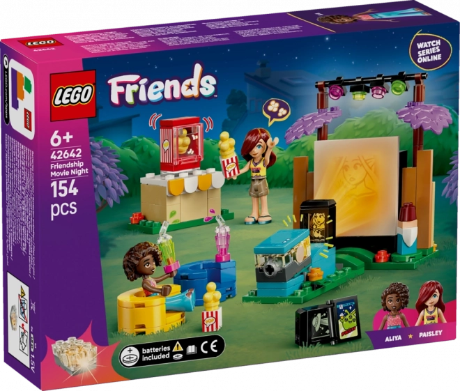 Lego Friends Seară de Film cu Prietenii