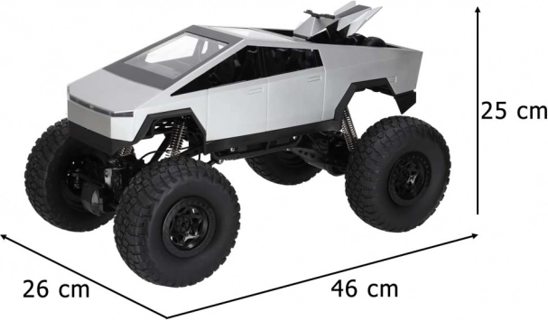 Model angajat Pickup Vehicul de Cățărare 1:8 2,4GHz