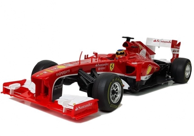 Mașina de curse Ferrari F138 Formula 1 roșie