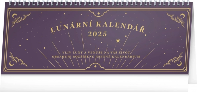 calendar lunar de masă 2025