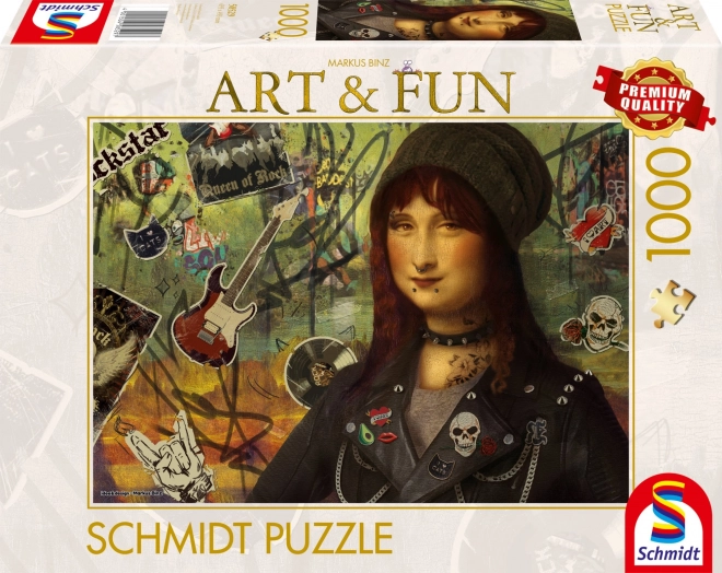 puzzle Mona Lisa 1000 piese