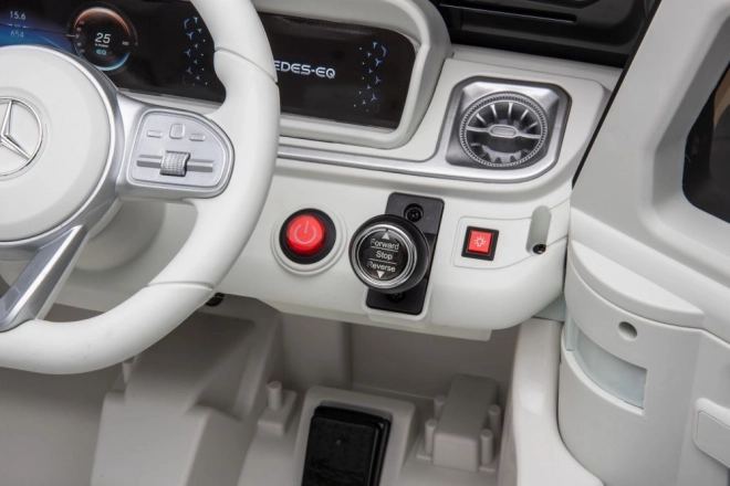 Mașină cu Acumulator Mercedes EQG 4x4 Alb