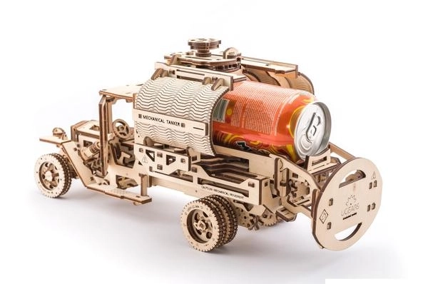 Puzzle 3D de lemn UGEARS Camion UGM-11 Tanker