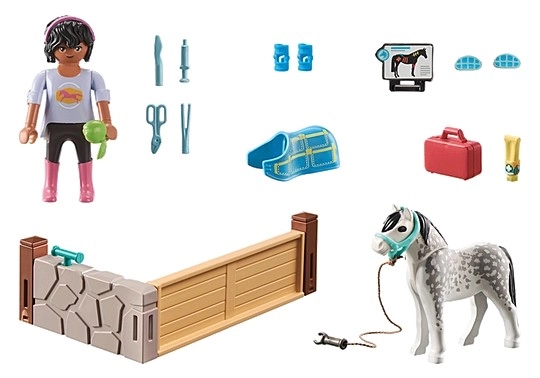 Accesorii bogate pentru joc creativ