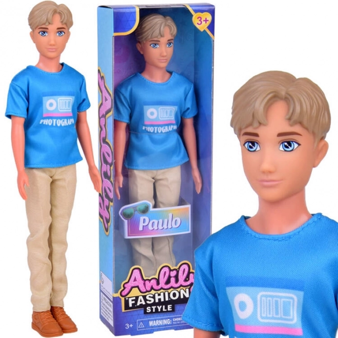 Anlily stilatul băiat Paulo cu ținută trendy