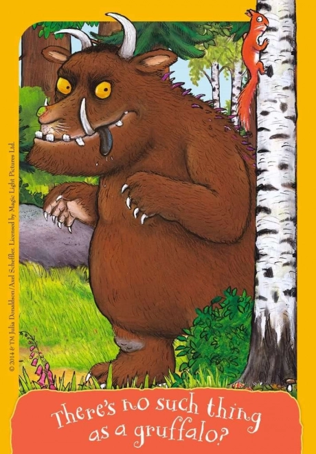 Primul meu puzzle Ravensburger Gruffalo - 4 în 1