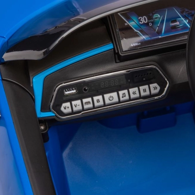 Mașină electrică pentru copii BMW i4 albastru 4x4