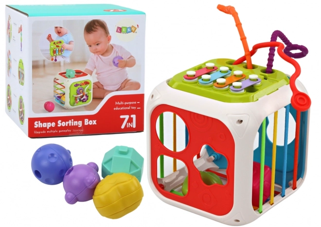 Cub educațional pentru bebeluși 7 în 1