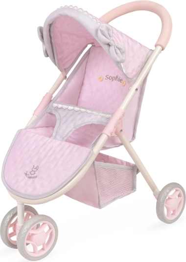 Cărucior sportiv triciclu pentru păpuși Sophie 55 cm