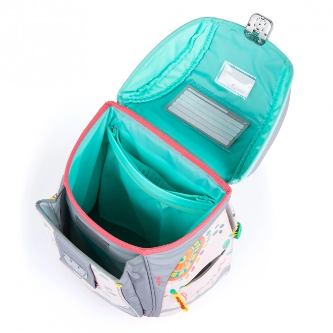 Rucsac Școlar Premium Light cu Model Lama