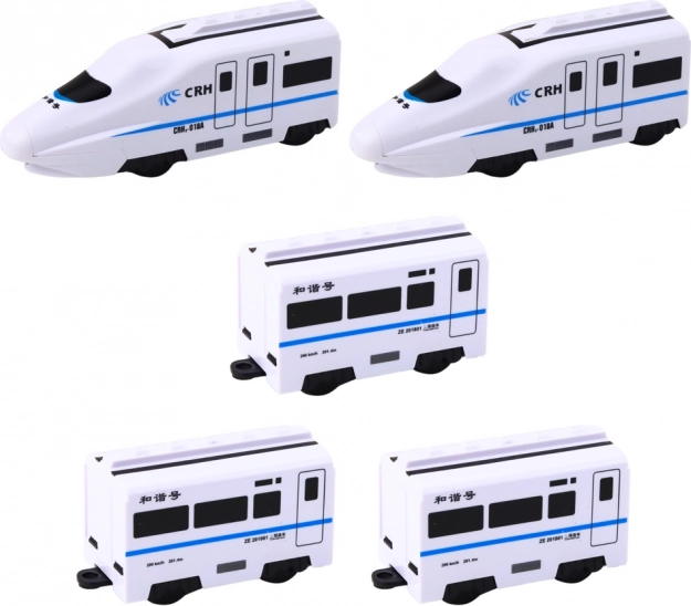 Tren interactiv 62 cm cu vagoane, sunete și lumini