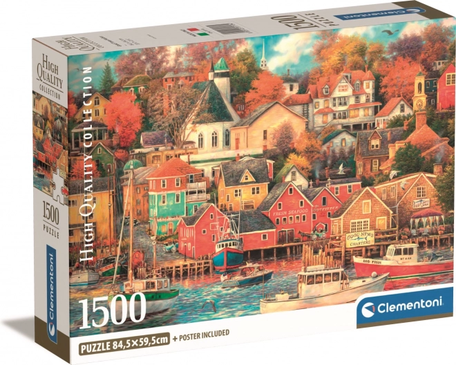 Puzzle 1500 piese Compact Timpuri Bune Port