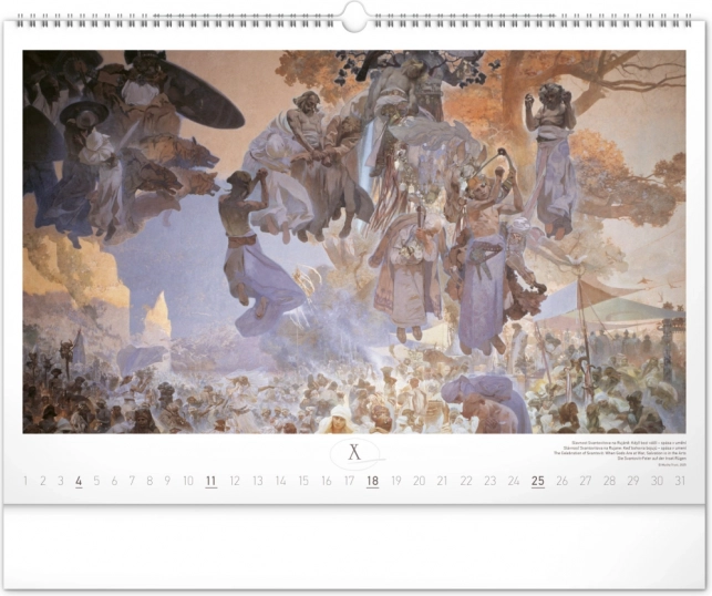 Calendar de perete Epopeea Slavă 2026