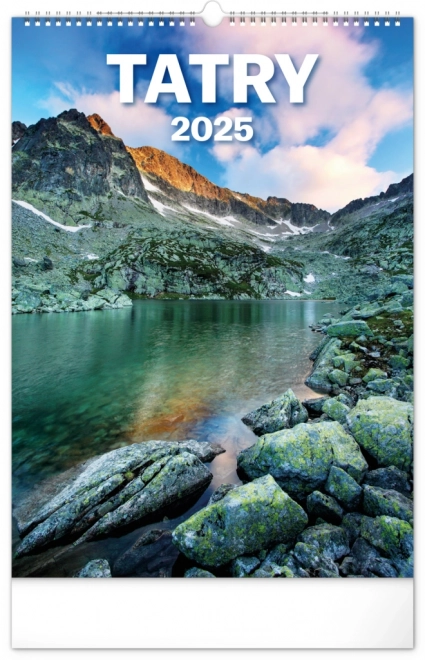 calendar de perete Tatry 2025