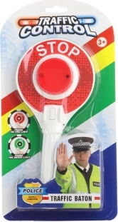 Plăcuță de poliție cu lumină