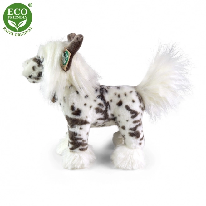 Câine de pluș chinezesc crestat eco-friendly 25 cm