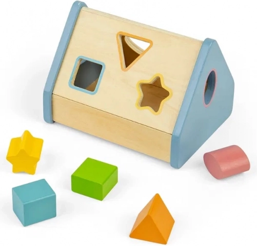 Căsuță pentru potrivirea formelor Bigjigs Toys