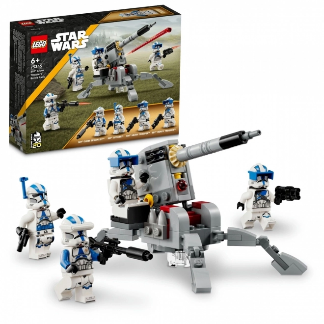 Set de luptă Soldații Cloni din Legiunea 501 LEGO Star Wars