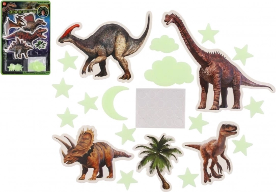 Dinozauri luminoși pentru perete și tavan