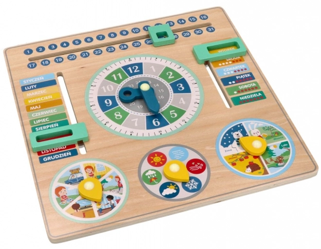 Calendar de lemn Adam Toys