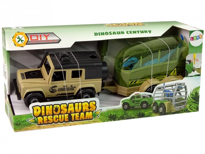 Transporter teren off-road Dinozaur DIY