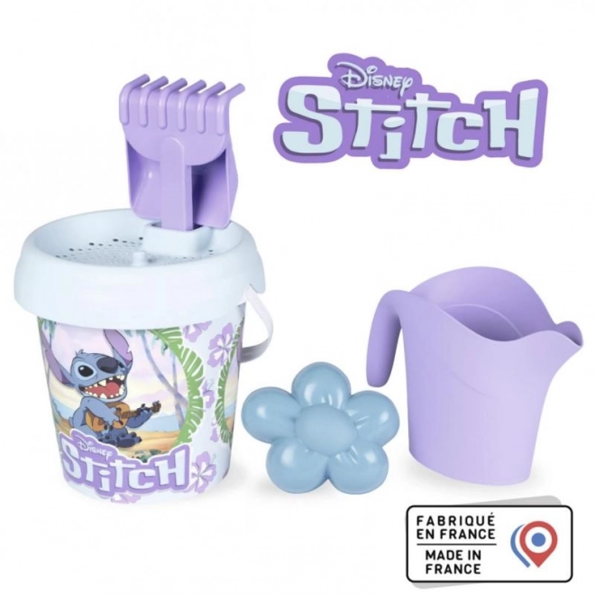 Găleată Stitch cu stropitoare și accesorii