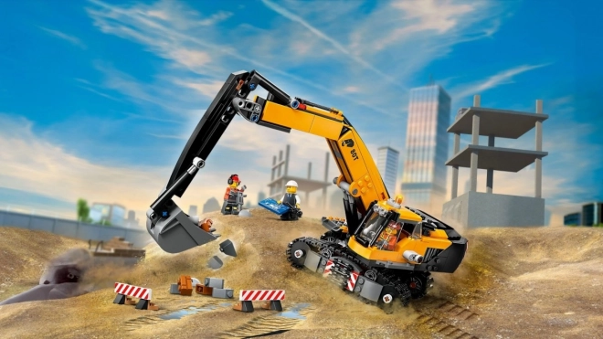 excavator galben LEGO City