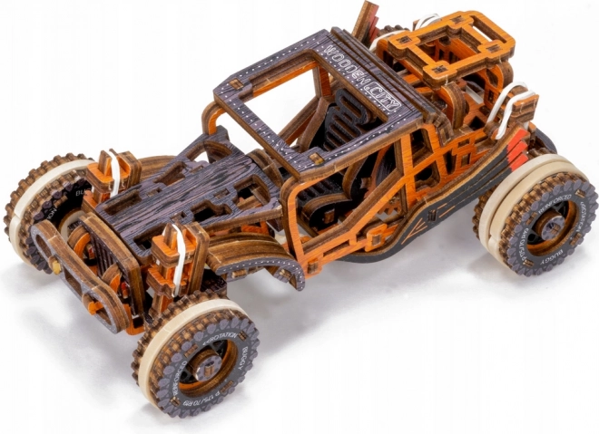 Puzzle 3D din lemn Buggy ediție limitată