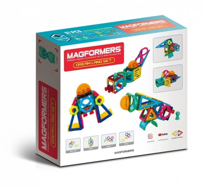 Magformers Dream Land 31 de piese