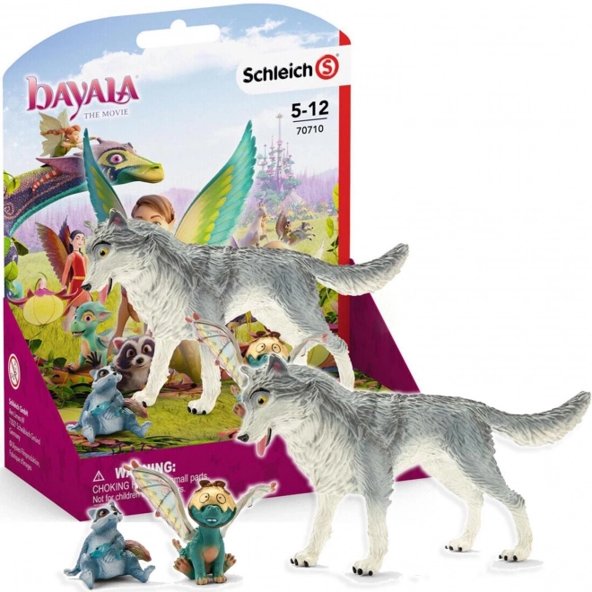 Set figurine Schleich Lykos Nugur și Piuh Bayala