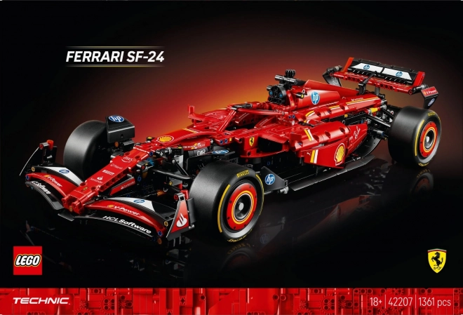 Cărămizi Technic F1 Monopost Ferrari SF-24