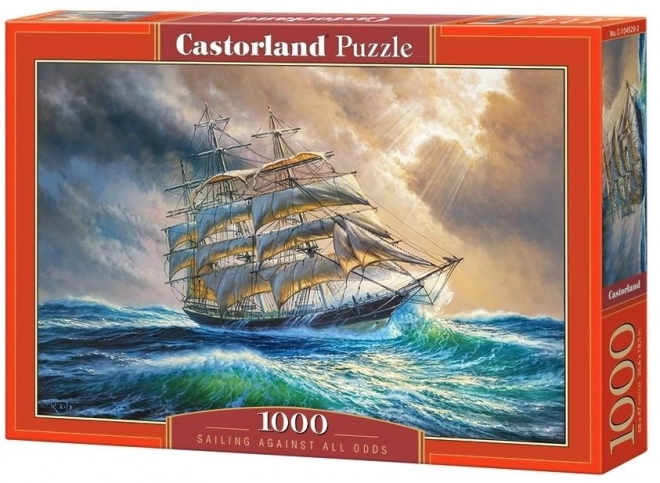 Puzzle corăbii pe mare 1000 piese