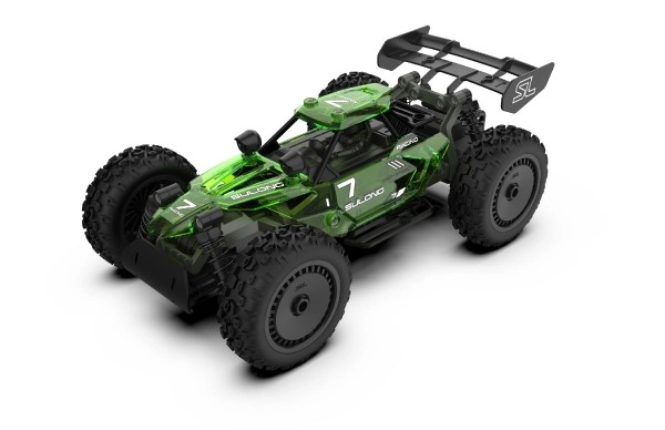 Mașină RC Buggy din plastic, 22cm asamblabilă